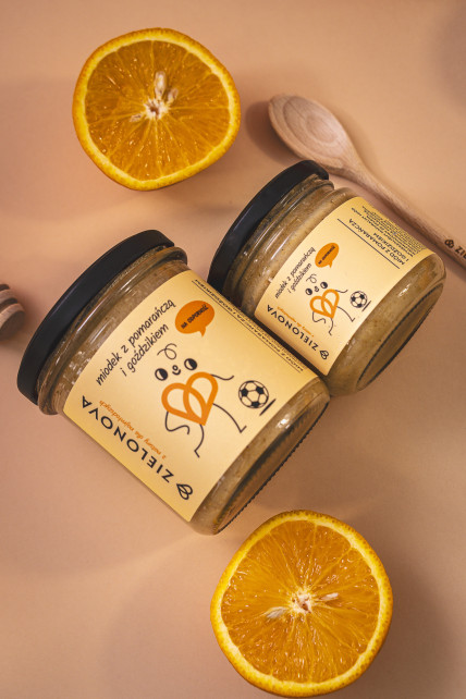 Miodek z pomarańczą i goździkiem
