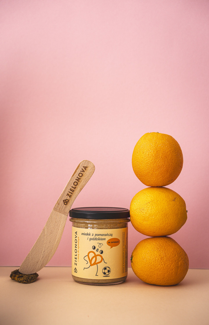 Miodek z pomarańczą i goździkiem