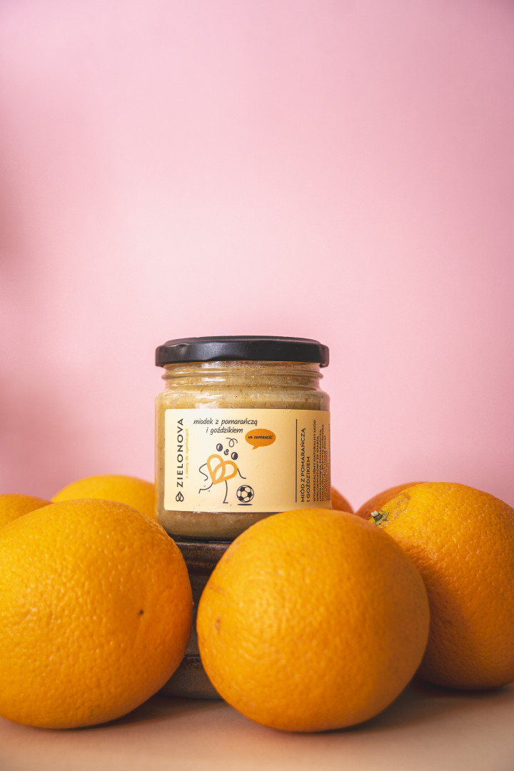 Miodek z pomarańczą i goździkiem