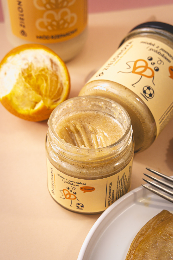 Miodek z pomarańczą i goździkiem