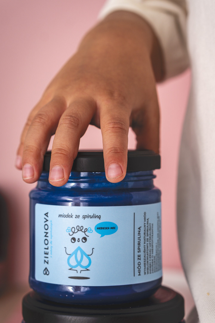 Miodek ze spiruliną