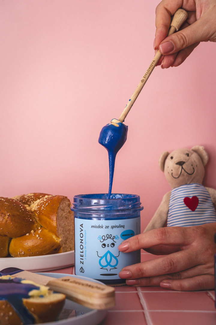 Miodek ze spiruliną