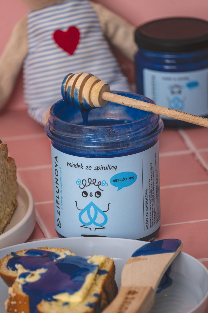 Miodek ze spiruliną