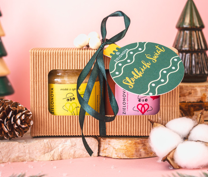 Mały zestaw dwóch miodków