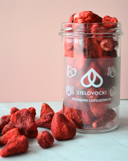 Truskawki liofilizowane