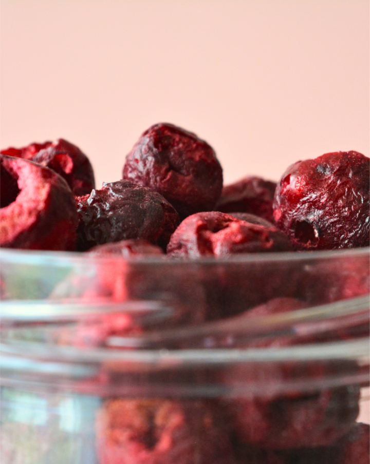 Wiśnie liofilizowane