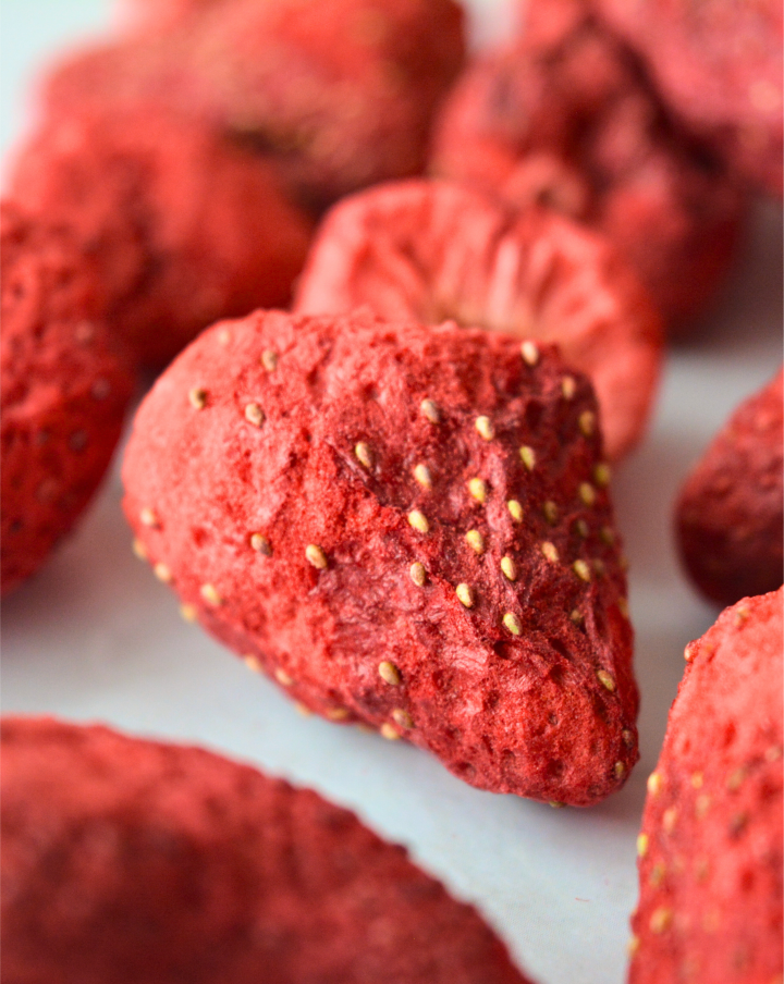 Truskawki liofilizowane