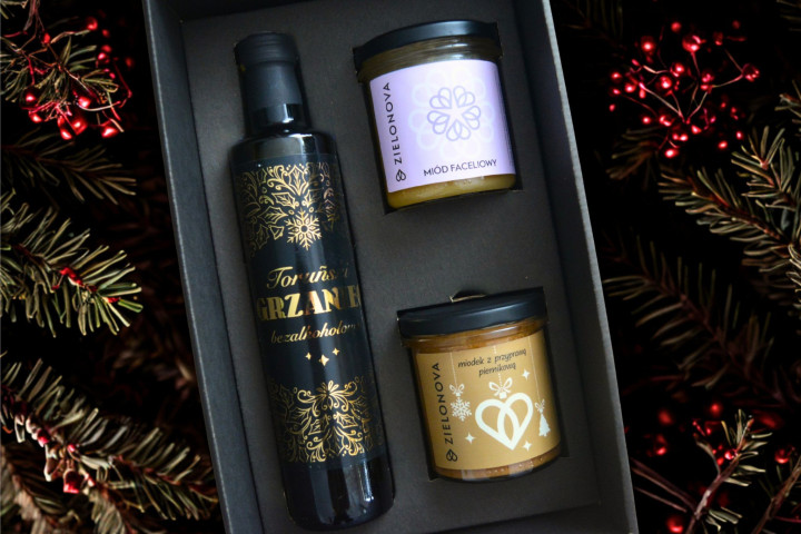 Zestaw dwóch miodów i GRZANIEC