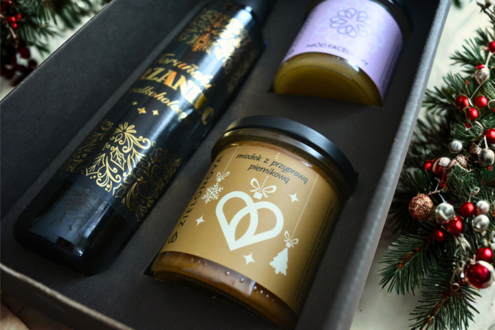 Zestaw dwóch miodów i GRZANIEC