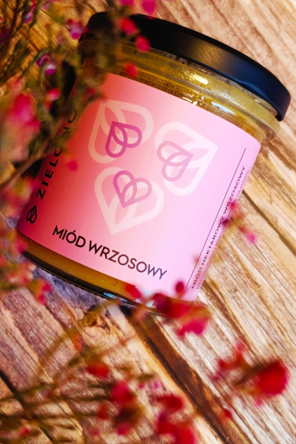 Miód wrzosowy 450g