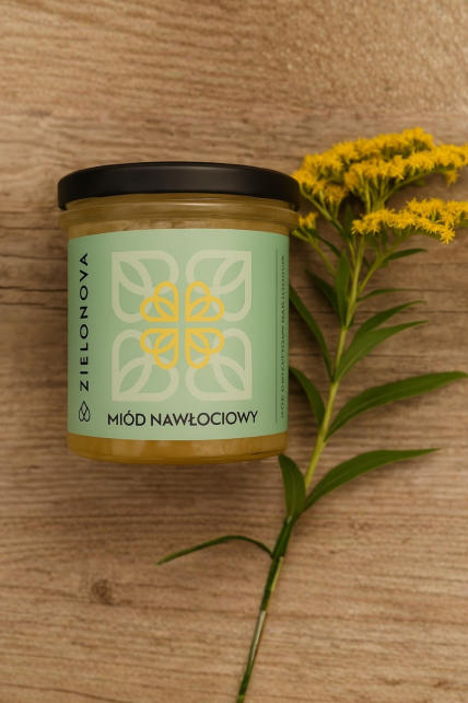 Miód nawłociowy 450g