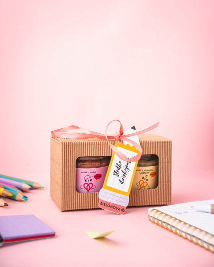 Zestaw dwóch małych miodków