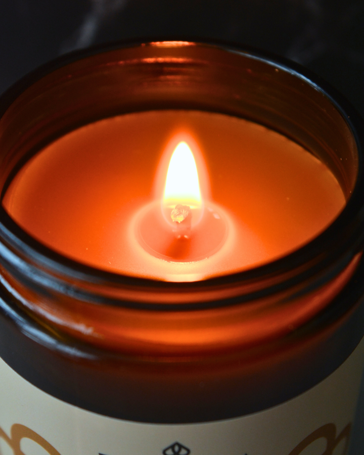 Świeca z wosku pszczelego