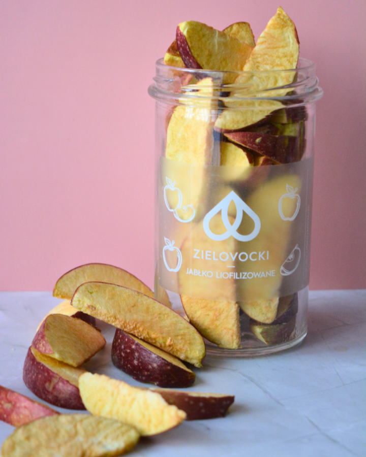 Jabłka liofilizowane 35g