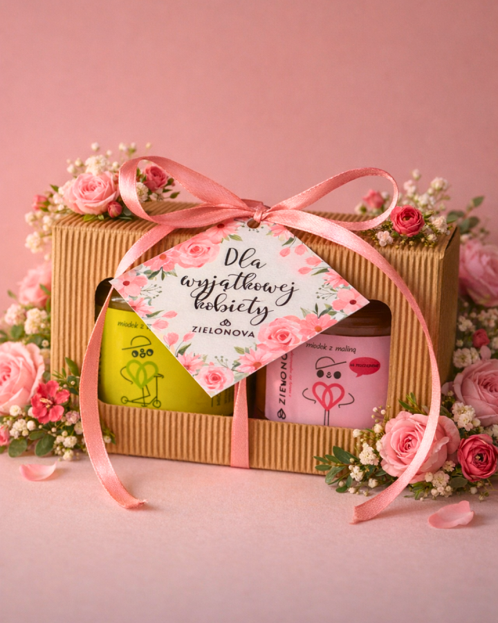 Zestaw dwóch małych miodków