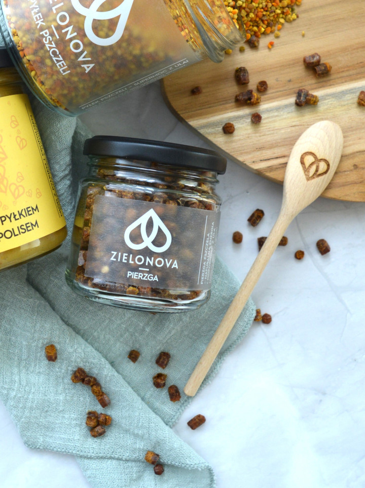 Łyżeczka drewniana z logo