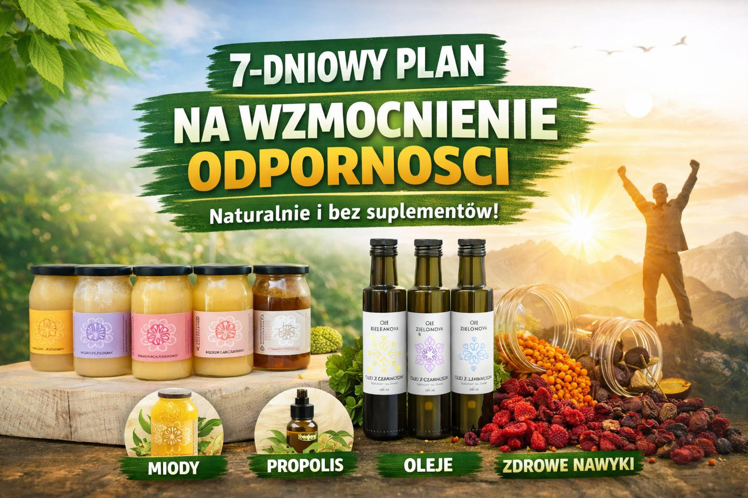 7-dniowy plan na odporność naturalnie – bez suplementów.